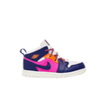 Air Jordan 1 Mid TD - Regency Purple Fire Pink