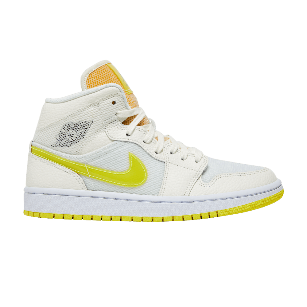 Wmns Air Jordan 1 Mid SE - Voltage Yellow