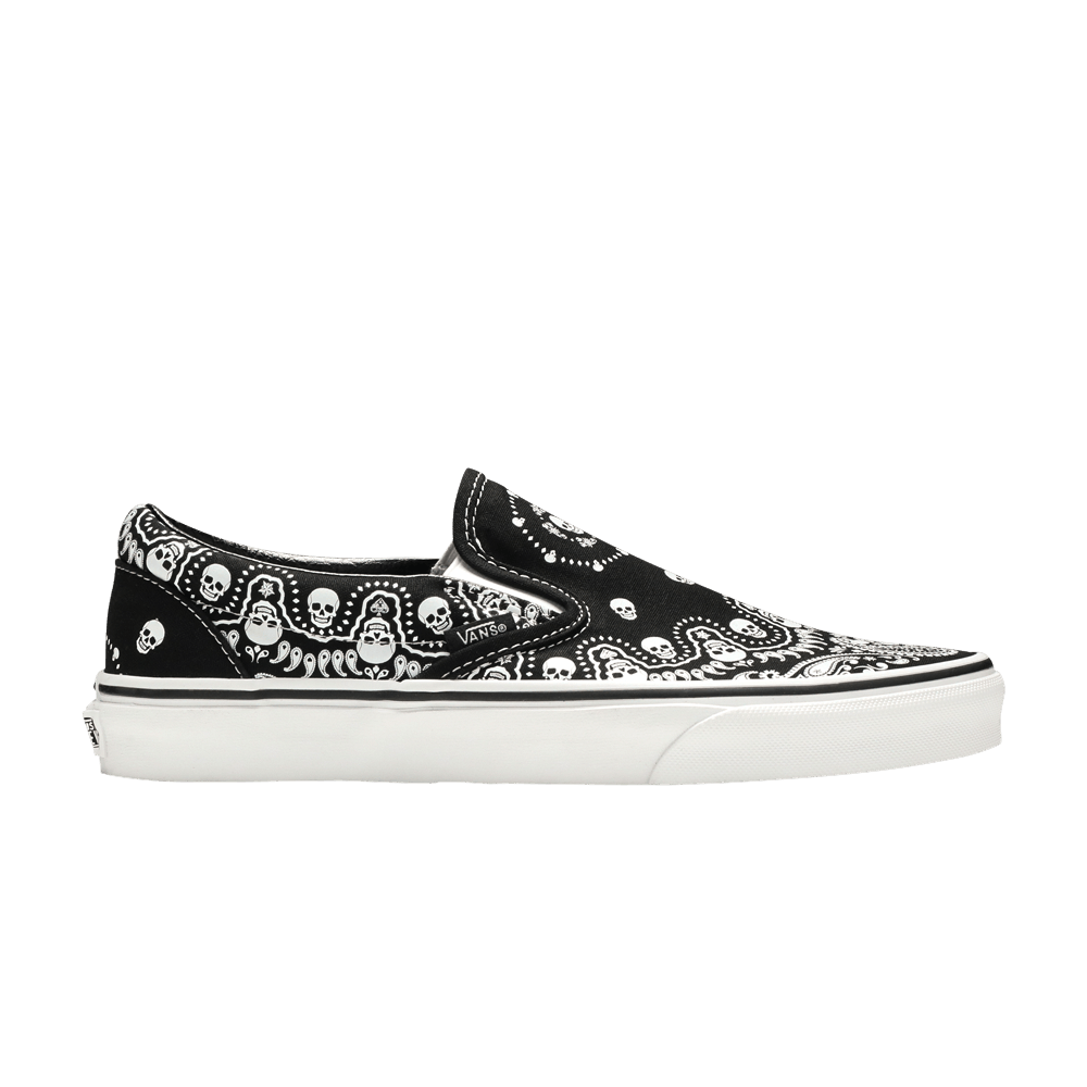 Vans Classic Slip-On - Bandana - Black