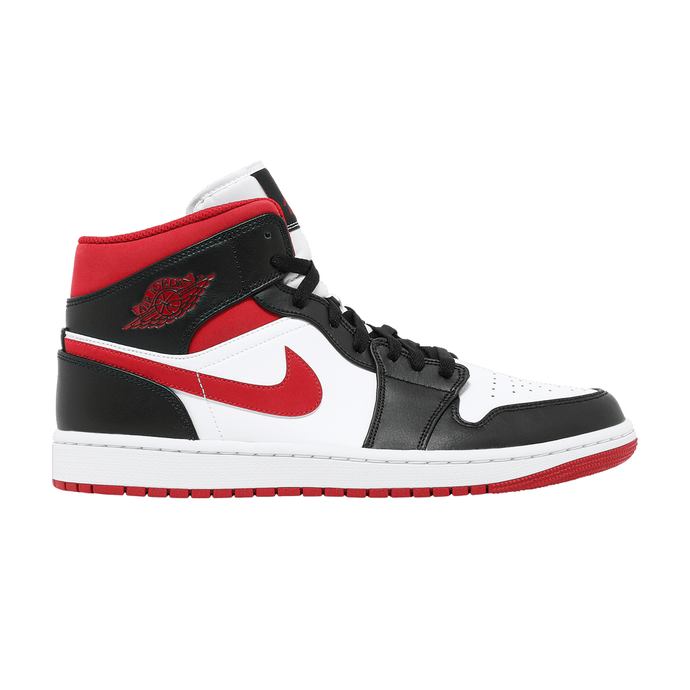 Air Jordan 1 Mid - Black Gym Red