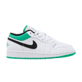 Air Jordan 1 Low GS - White Lucky Green