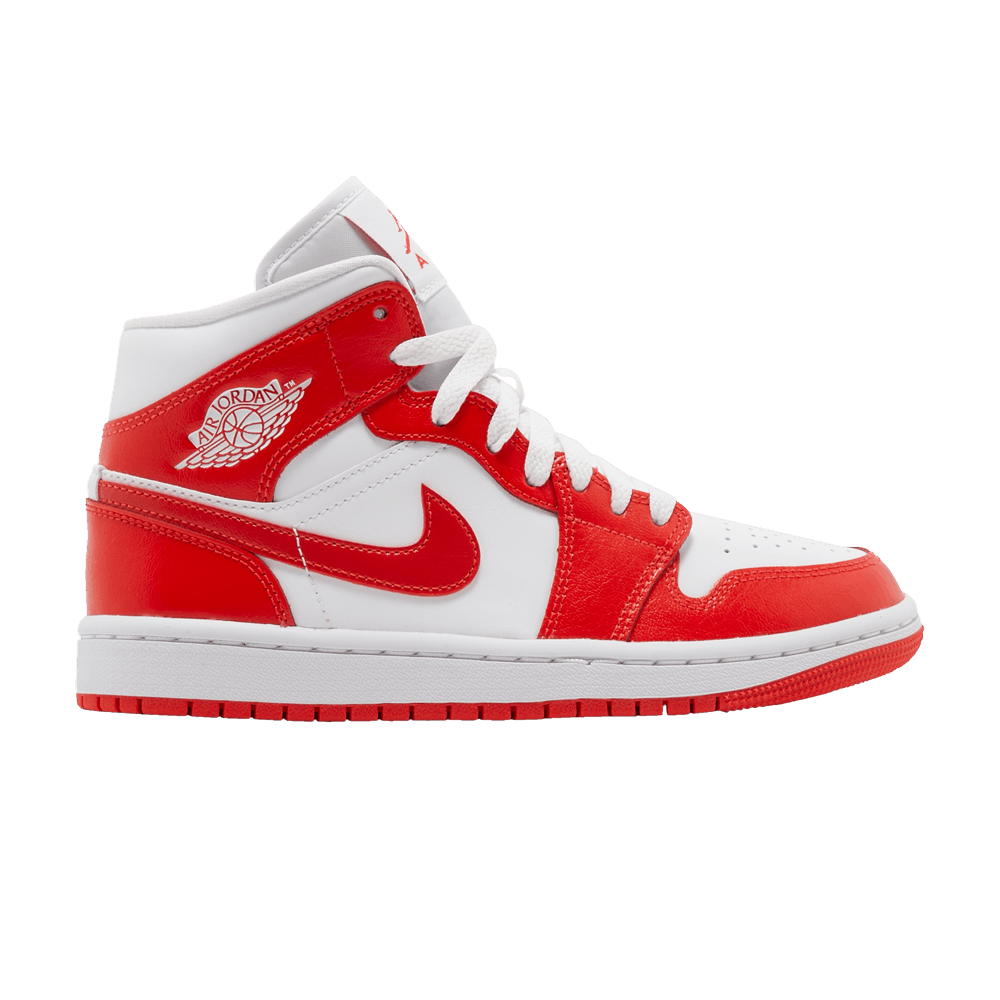 Wmns Air Jordan 1 Mid - Habanero Red