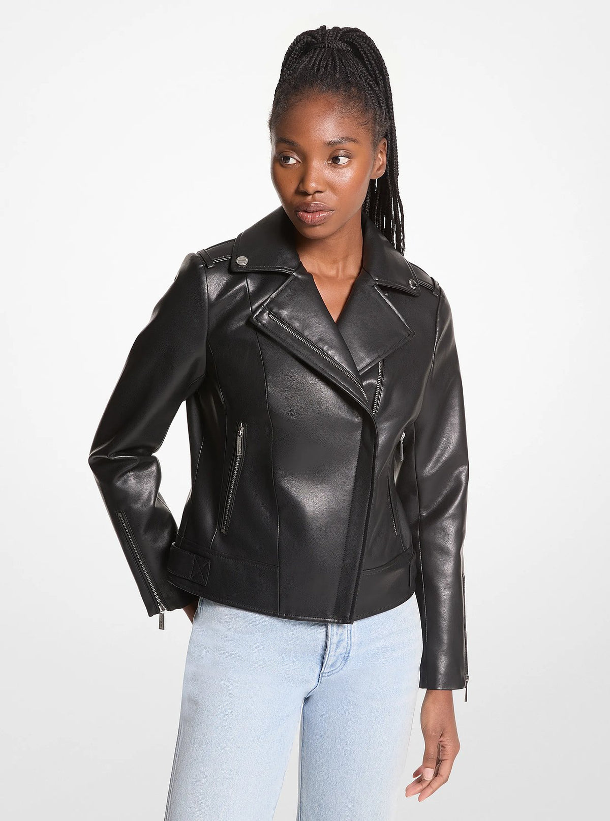 Michael Kors Moto Jacket - Black