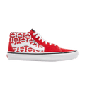 Supreme x Vans Grosso Mid - Monogram S - Red