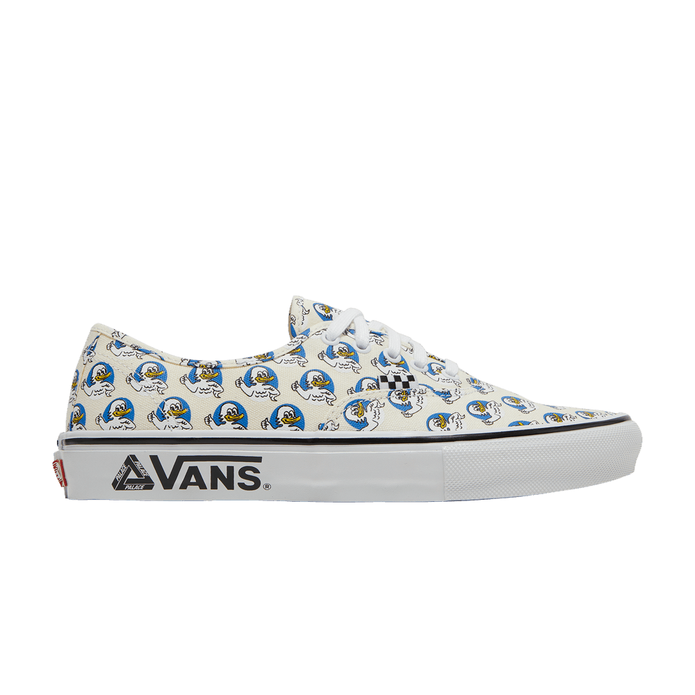 Palace x Vans Skate Authentic - Jeremy the Duck - Classic White