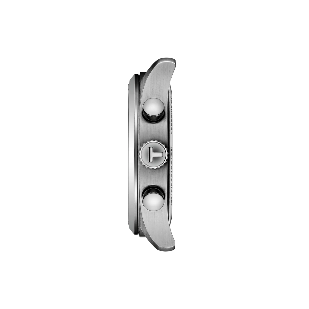 Profile view of the watch case Tissot Chrono L 42mm