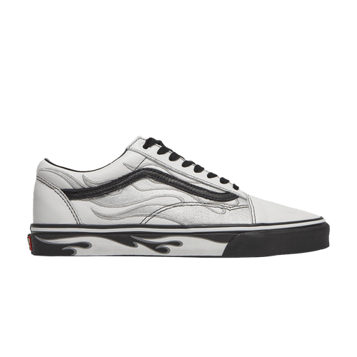 A$ap Rocky x Vans Old Skool - Worldwide Pack - White Flames
