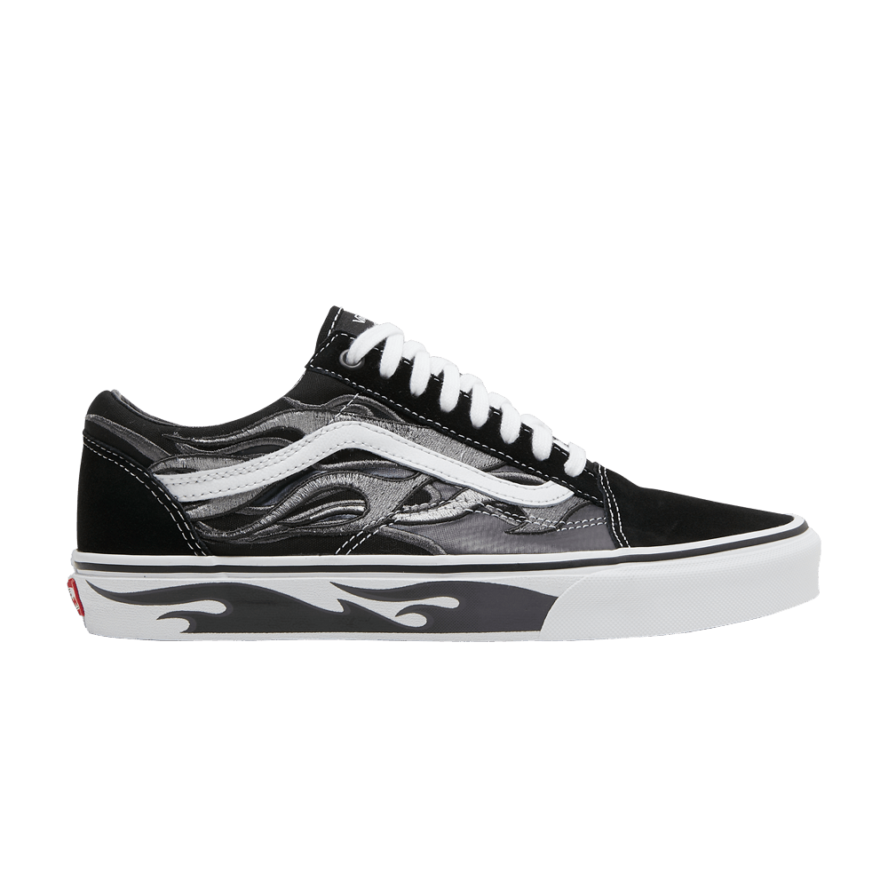 A$ap Rocky x Vans Old Skool - Worldwide Pack - Black Flames