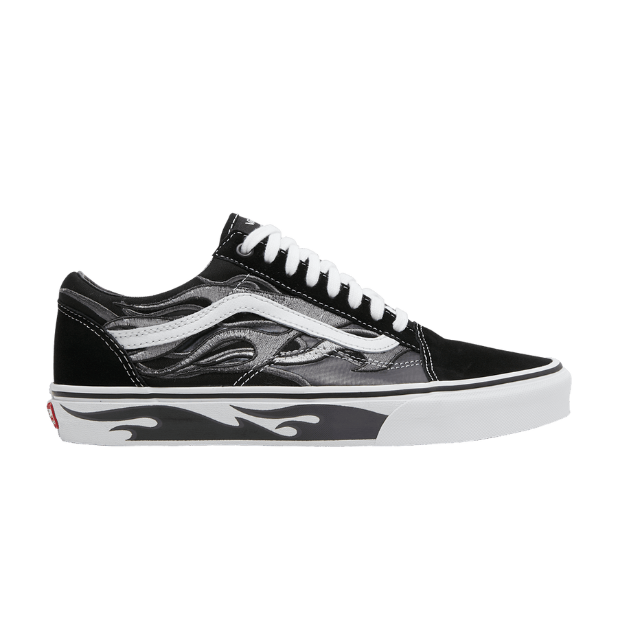A$ap Rocky x Vans Old Skool - Worldwide Pack - Black Flames