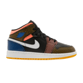 Air Jordan 1 Mid MMD GS - Multi Grid