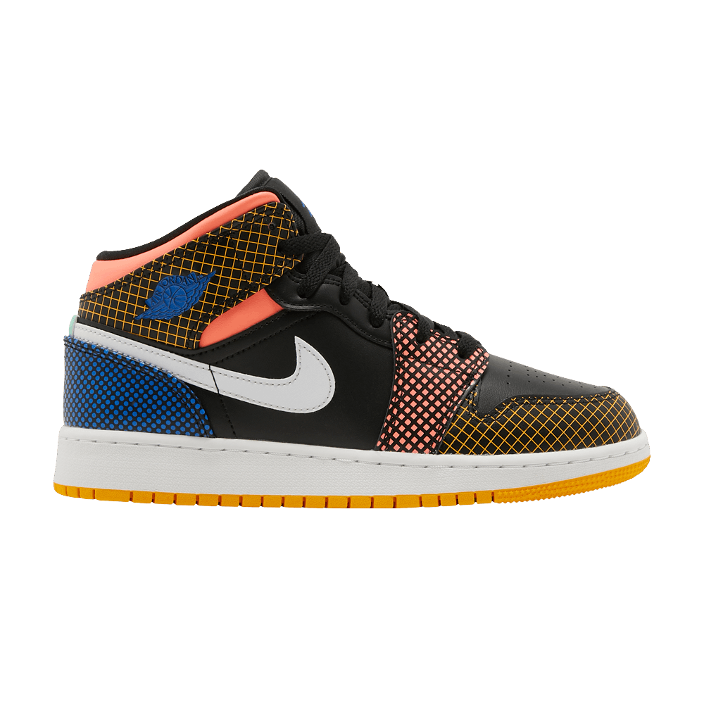 Air Jordan 1 Mid MMD GS - Multi Grid