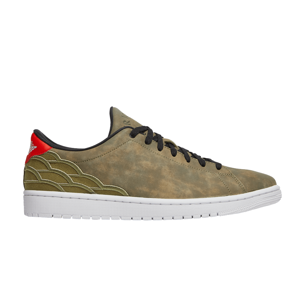 Air Jordan 1 Centre Court - Oil Green