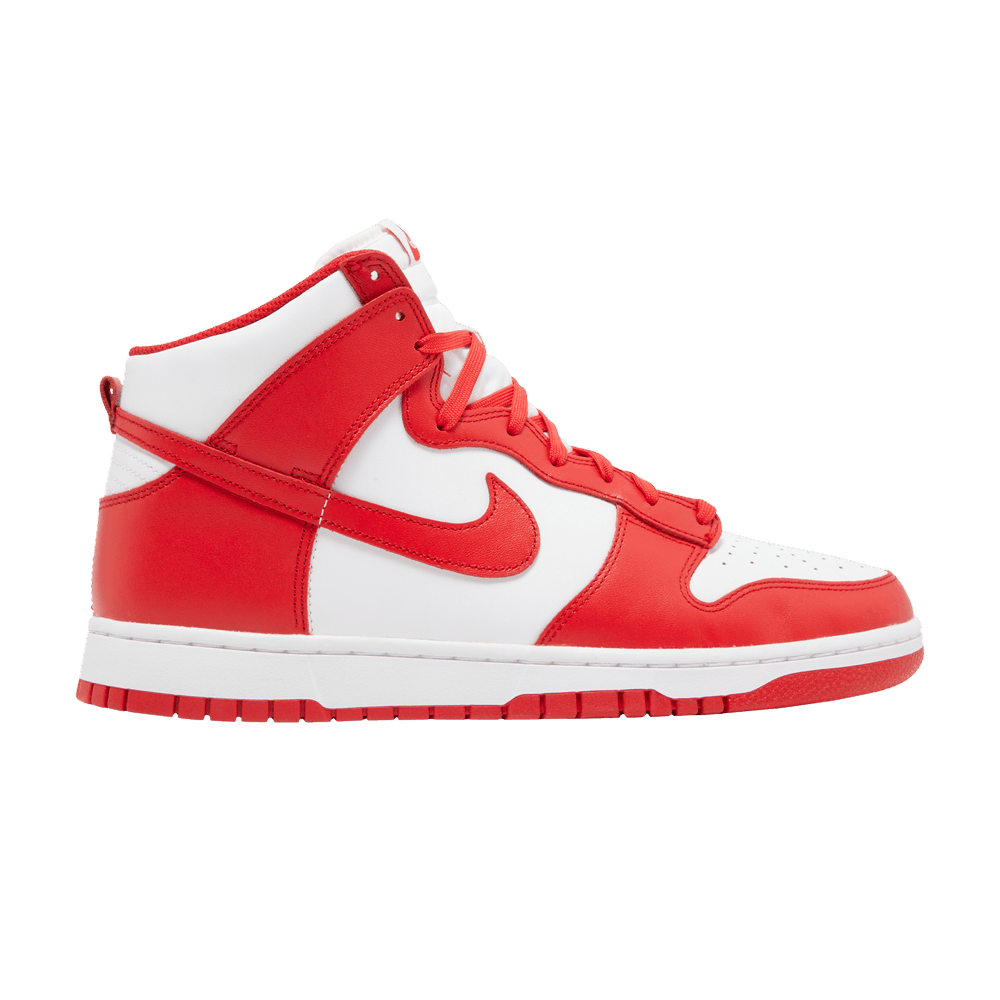 Nike Dunk High - Championship White Red
