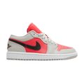 Wmns Air Jordan 1 Low - Light Iron Ore Siren Red