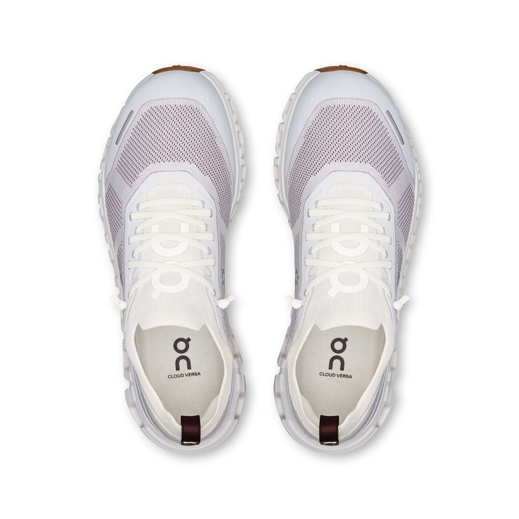 On Cloud 6 Versa Ice & Maroon Women - 2