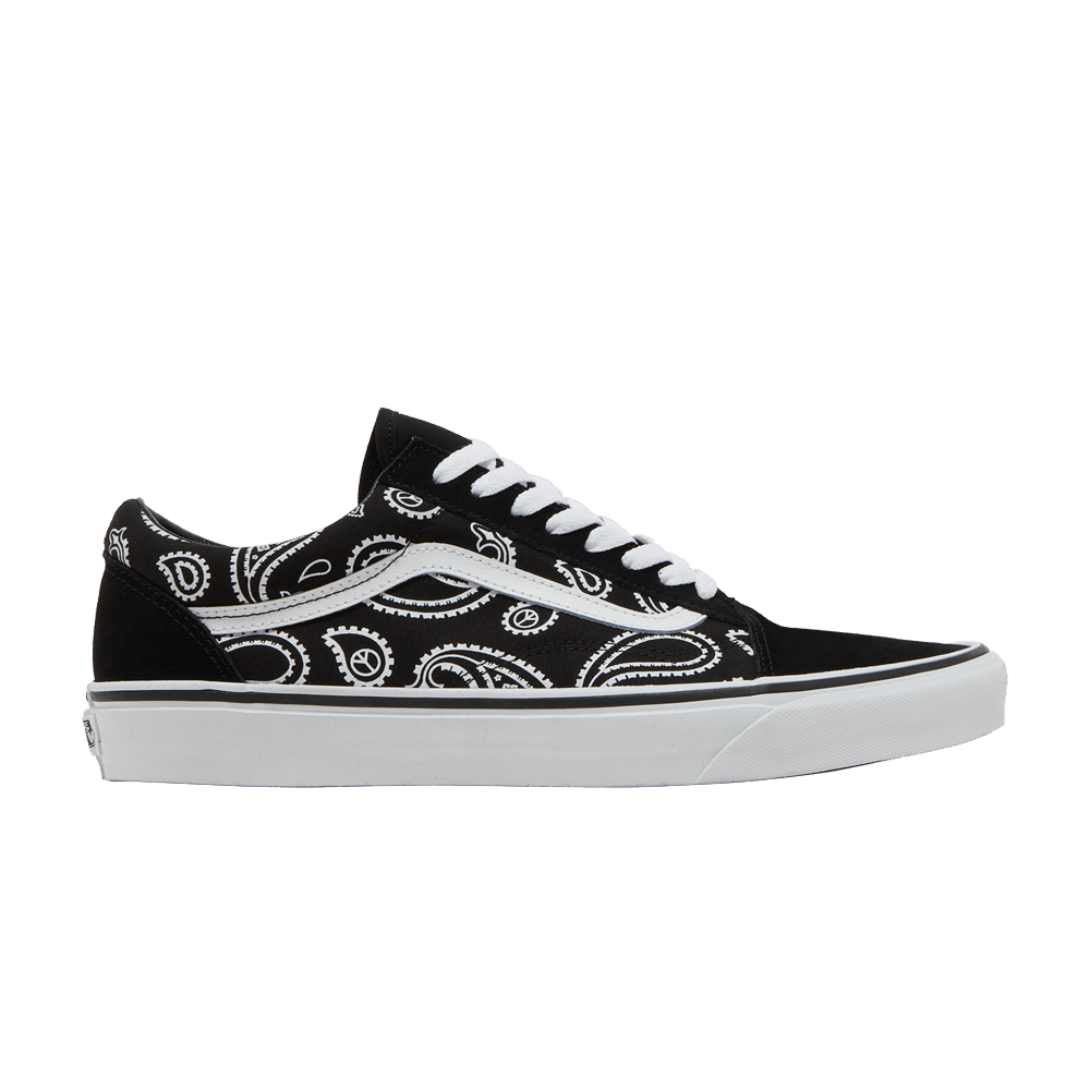 Vans Old Skool - Peace Paisley - Black