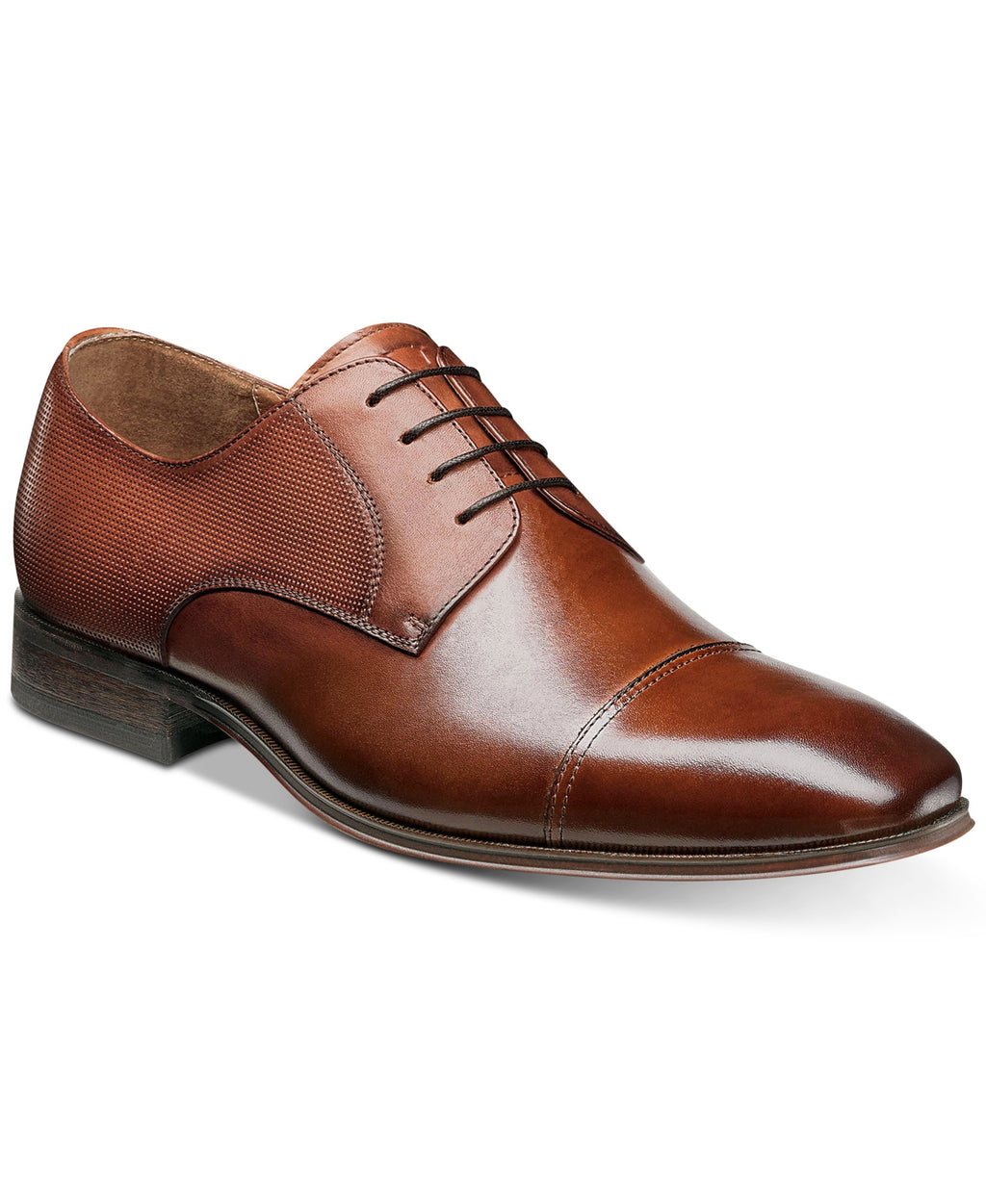 Florsheim Men's Calipa Cap-Toe Oxfords, Created for Macy's - Scotch