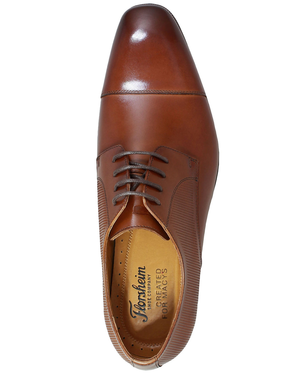 Florsheim Men's Calipa Cap-Toe Oxfords, Created for Macy's - Scotch - 3
