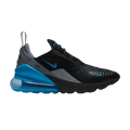 Nike Air Max 270 GS - Black Smoke Grey Light Current Blue