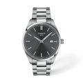 Front view of the watch Tissot PR 100 40mm with shadow