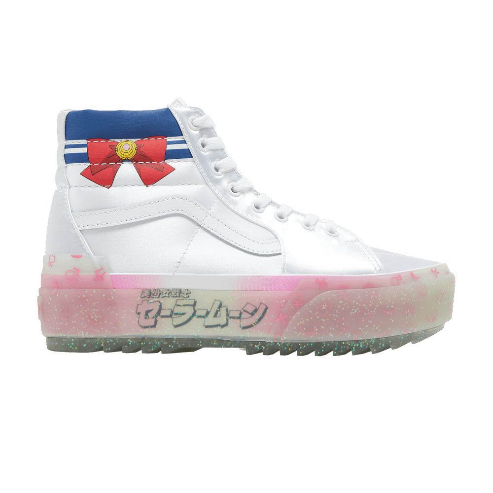 Sailor Moon x Vans Sk8-Hi Stacked - Pretty Guardian - Silver