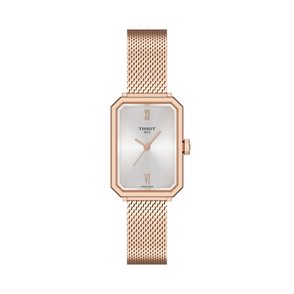 Front view of the watch Tissot SRV 30mm