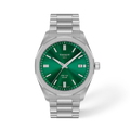 Front view of the watch Tissot PRC 100 Solar 39mm with shadow