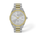 Front view of the watch Tissot PRC 100 Solar 39mm with shadow