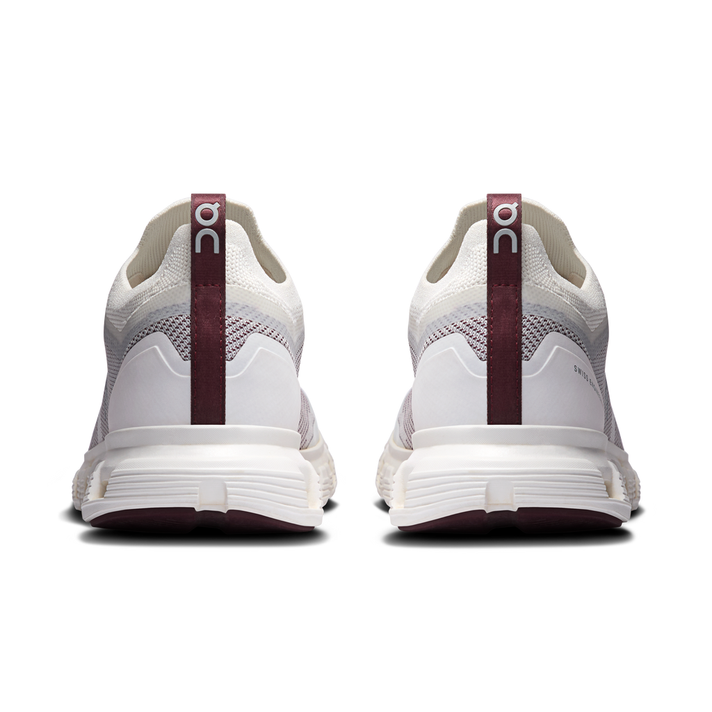 On Cloud 6 Versa Ice & Maroon Women - 5