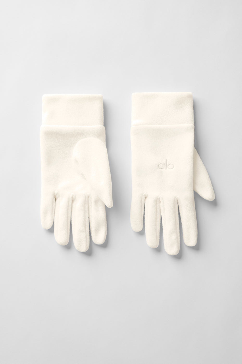 ALO Yoga Performance Fleece Glove - Ivory/Ivory