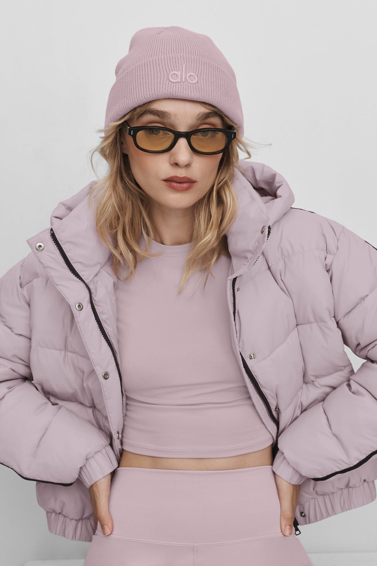 ALO Yoga Notable Beanie - Frosted Pearl - 2