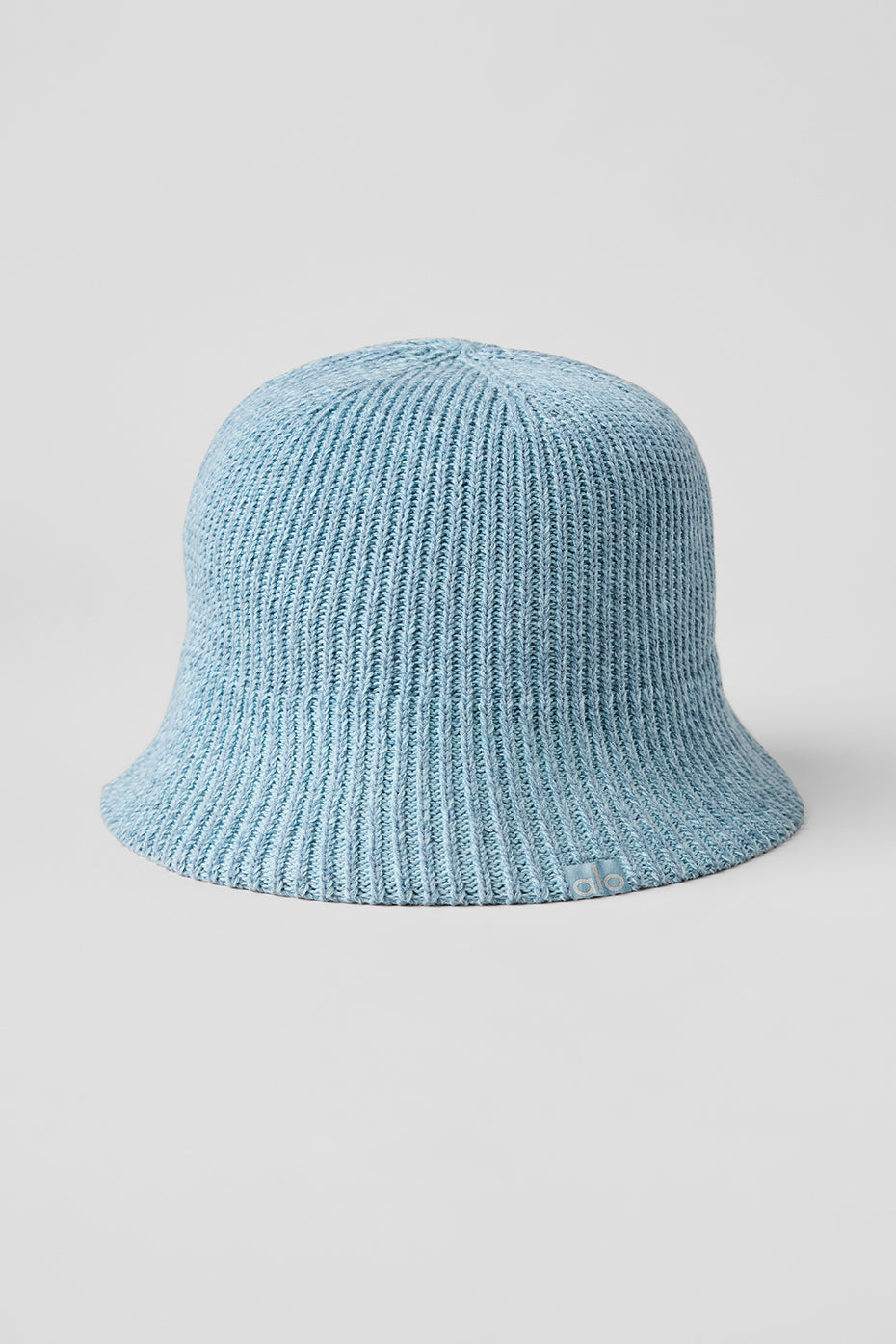 ALO Yoga Denim Knit Cloche - Celestial Blue/Dark Celestial Blue - 3