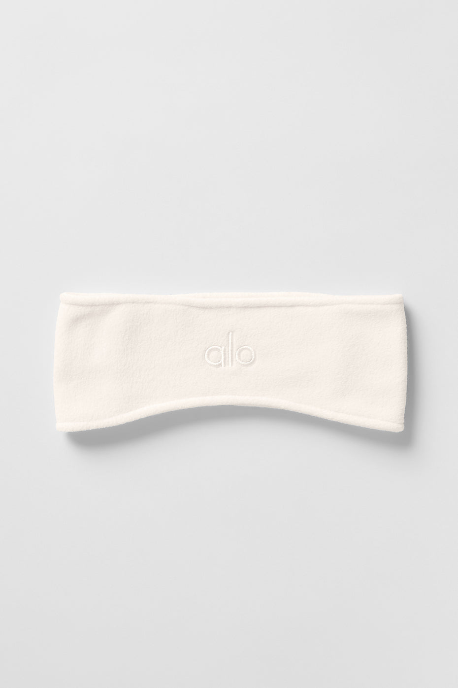 ALO Yoga Polar Fleece Ear Warmer - Ivory - 2