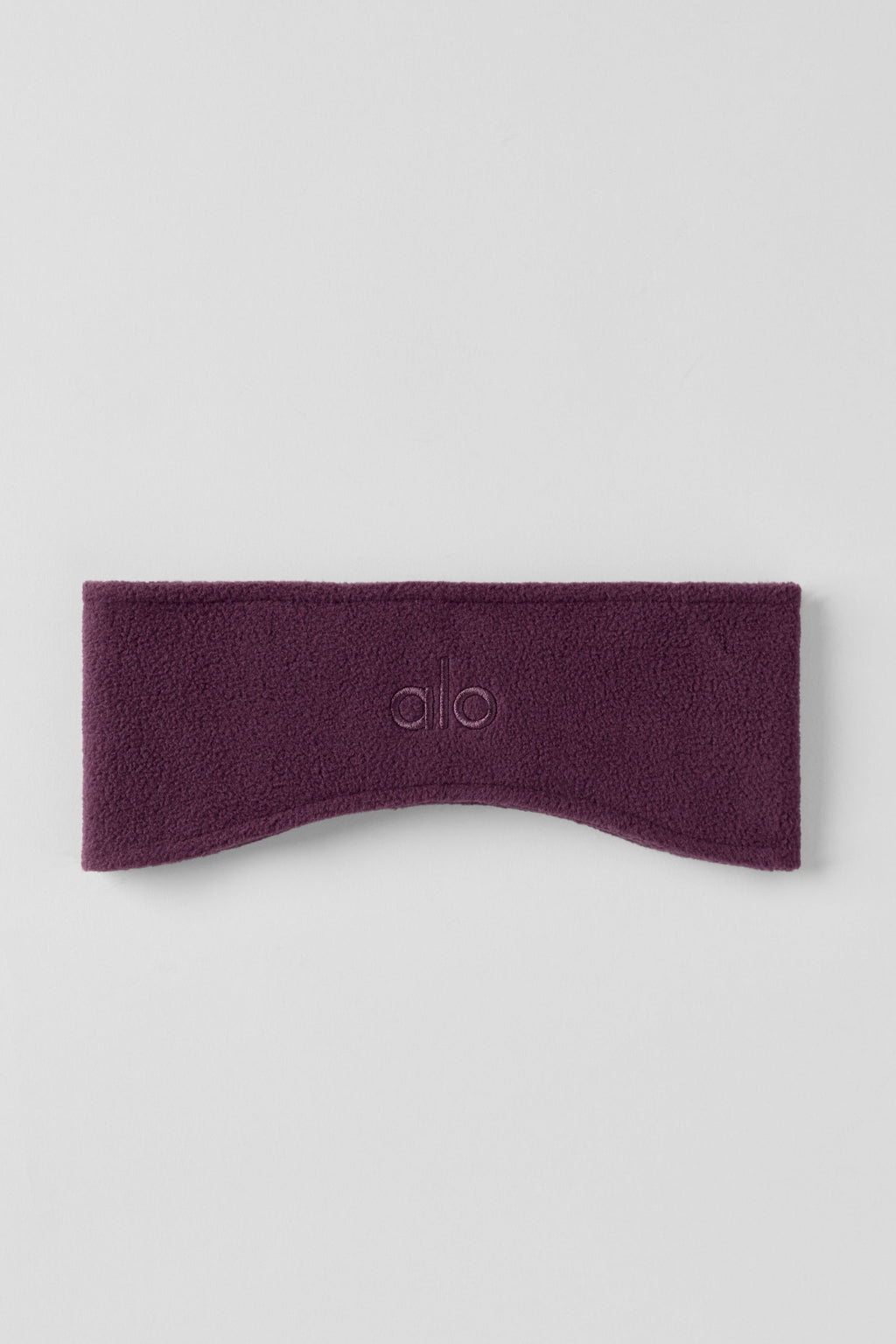 ALO Yoga Polar Fleece Ear Warmer - Rich Bordeaux