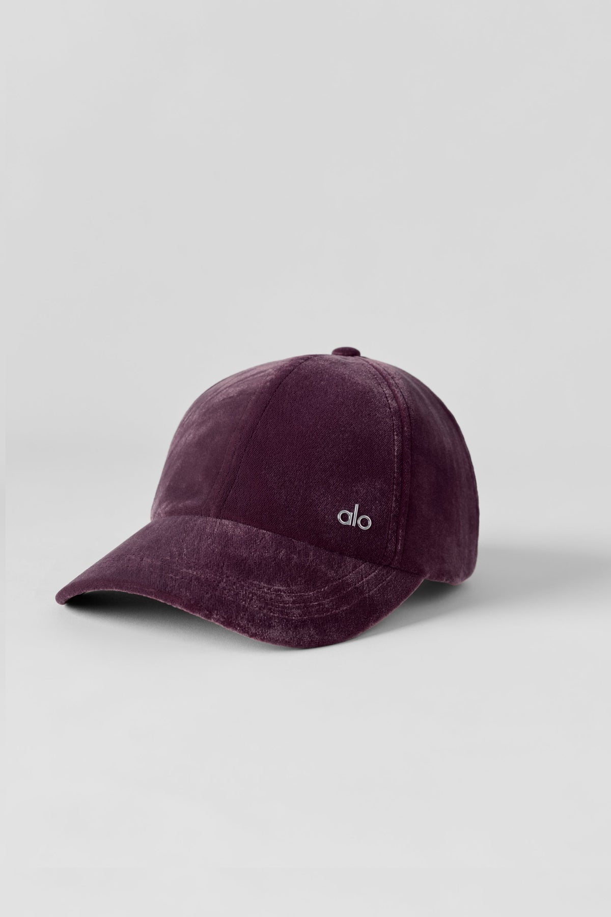 ALO Yoga Velvet Off-Duty Cap - Rich Bordeaux