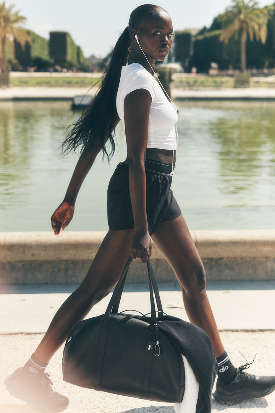 ALO Yoga Odyssey - Black Leather - 8
