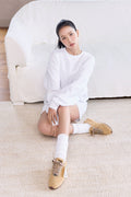 ALO Yoga Sunset Sneaker + Jisoo - Caramel Cream