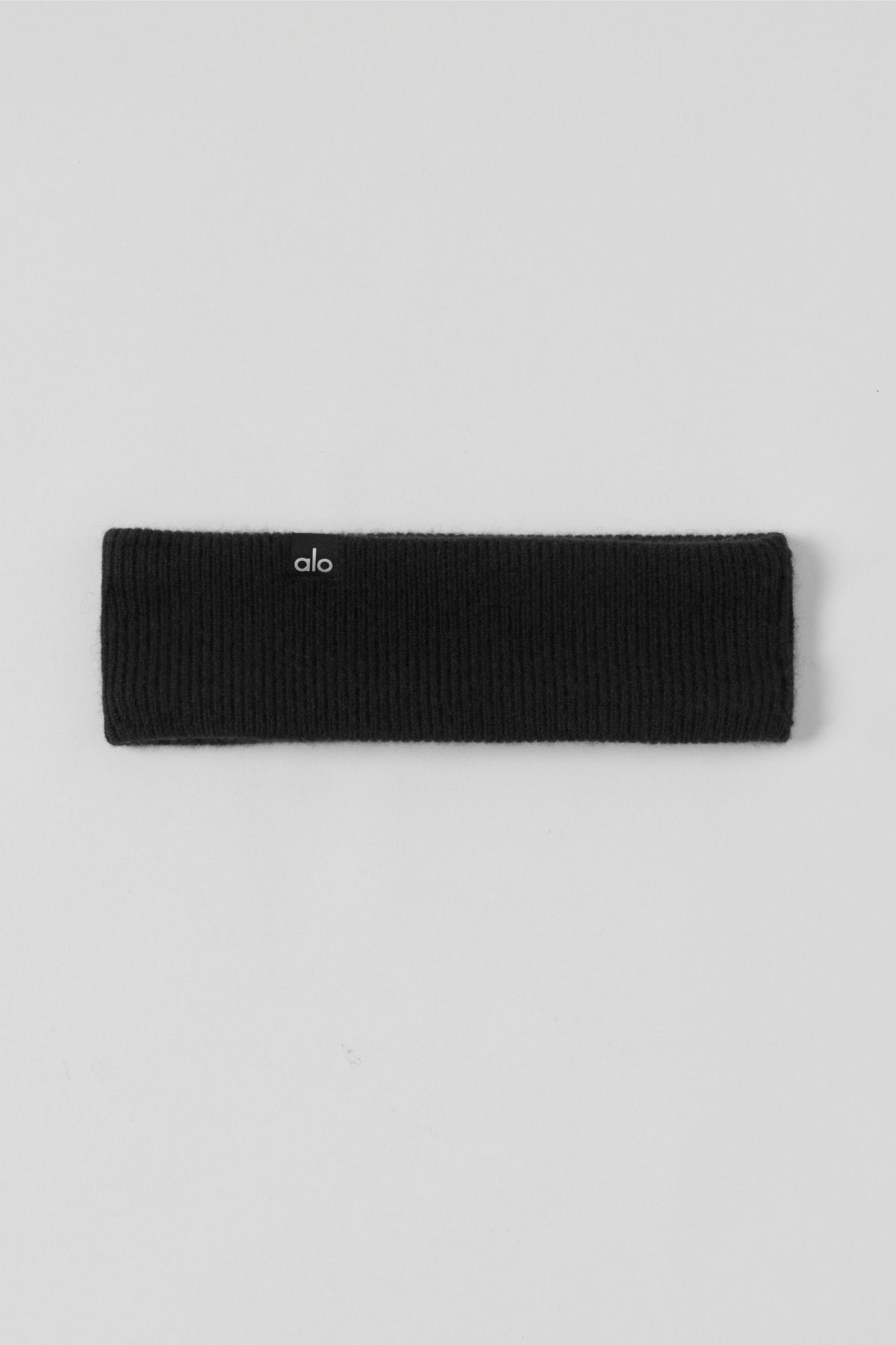 ALO Yoga Cashmere Wool Harmony Earwarmer - Black - 2