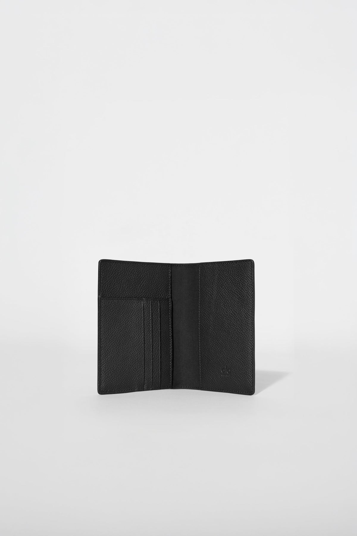 ALO Yoga Passport Cover - Black Leather - 2
