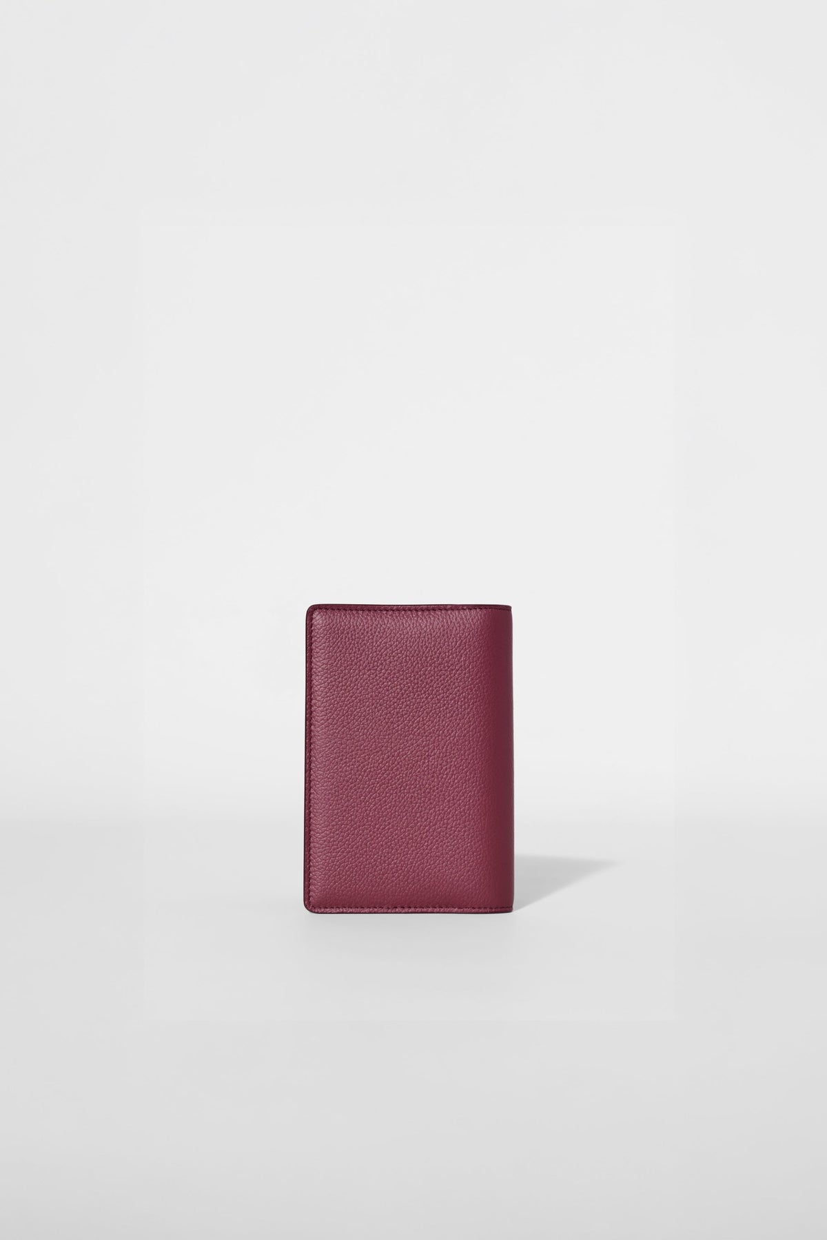 ALO Yoga Passport Cover - Bordeaux Leather - 3