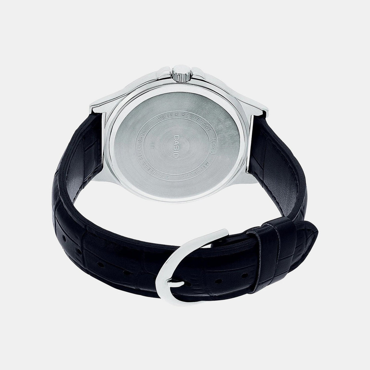 Casio Enticer Women Quartz Black Dial Multi-Function Leather Watch A1149 - 4