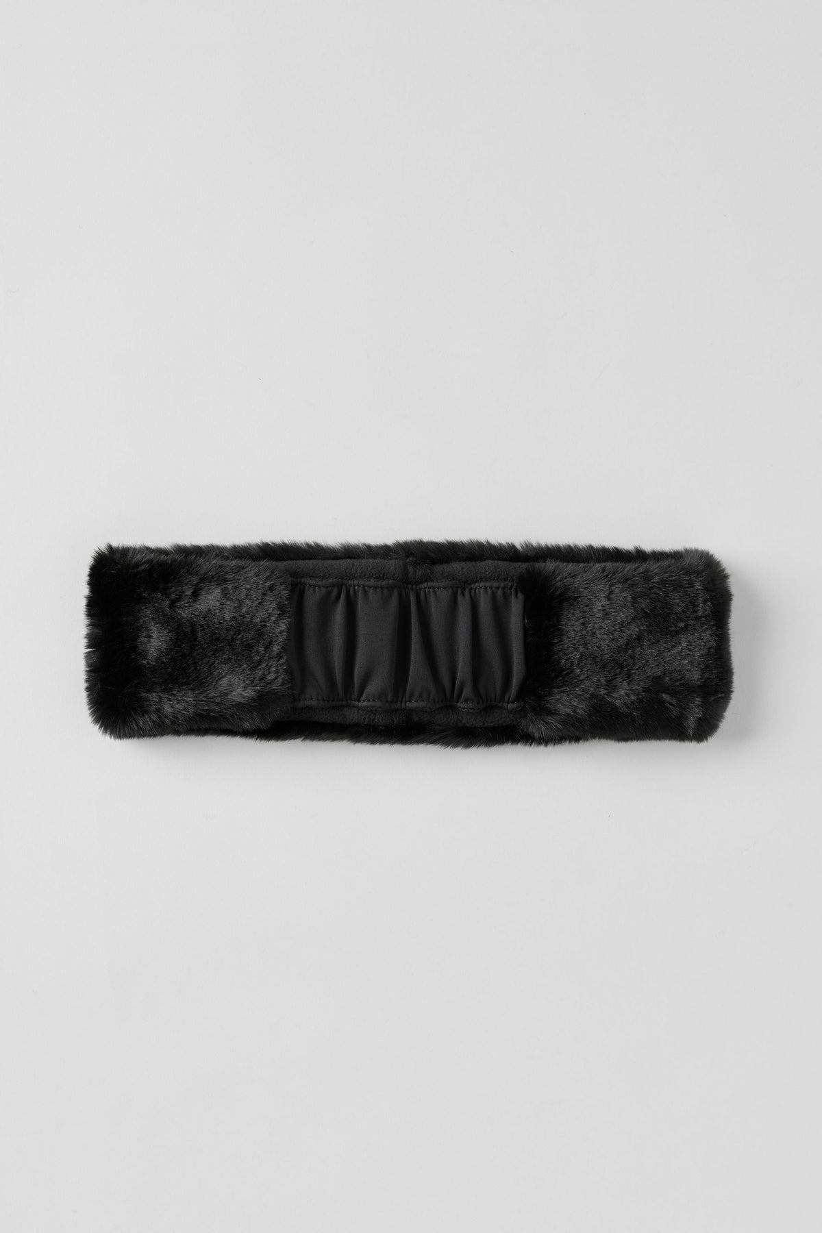 ALO Yoga Amore Faux Fur Earwarmer - Black - 2
