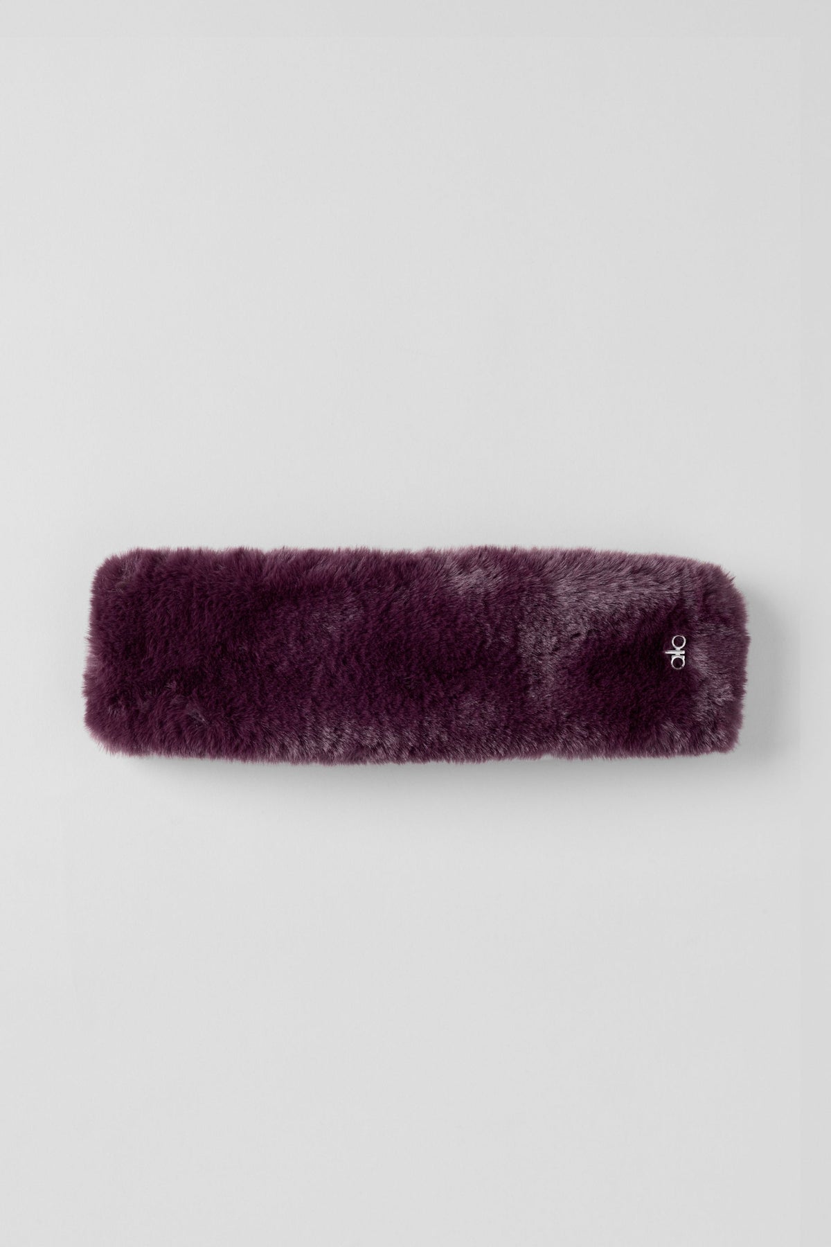 ALO Yoga Amore Faux Fur Earwarmer - Rich Bordeaux