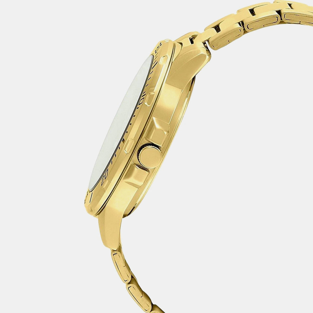 Casio Enticer Men Quartz Gold Dial Analog Stainless Steel Watch A1368 - 2