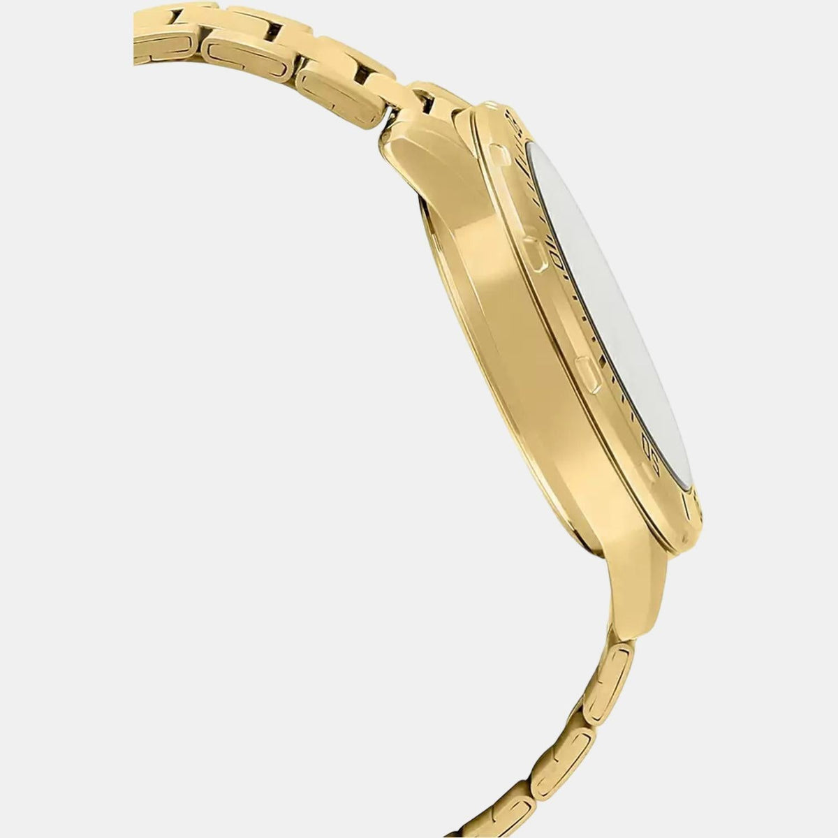 Casio Enticer Men Quartz Gold Dial Analog Stainless Steel Watch A1368 - 3