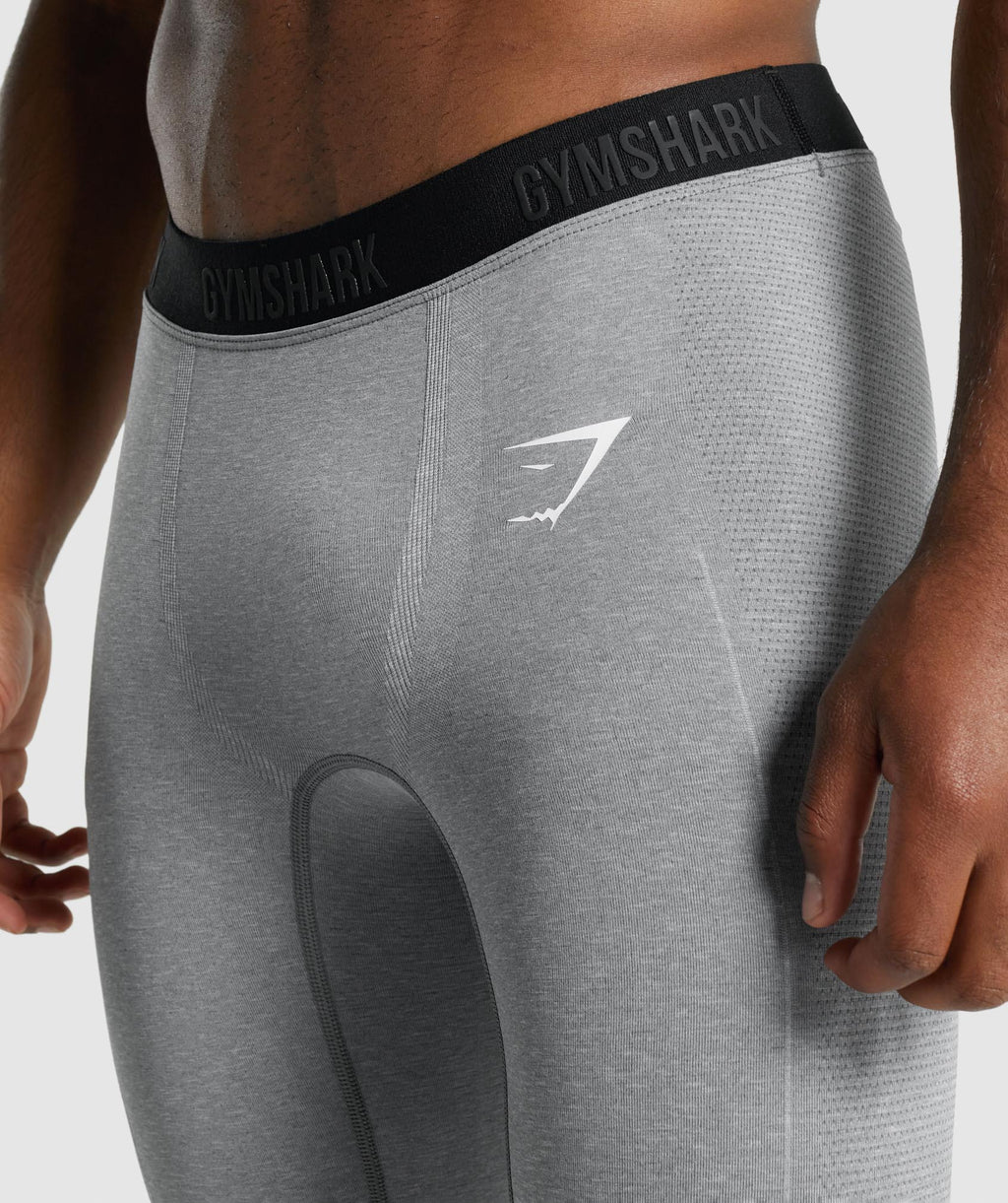 Gymshark Vital Seamless Tight - Charcoal Grey Marl - 3