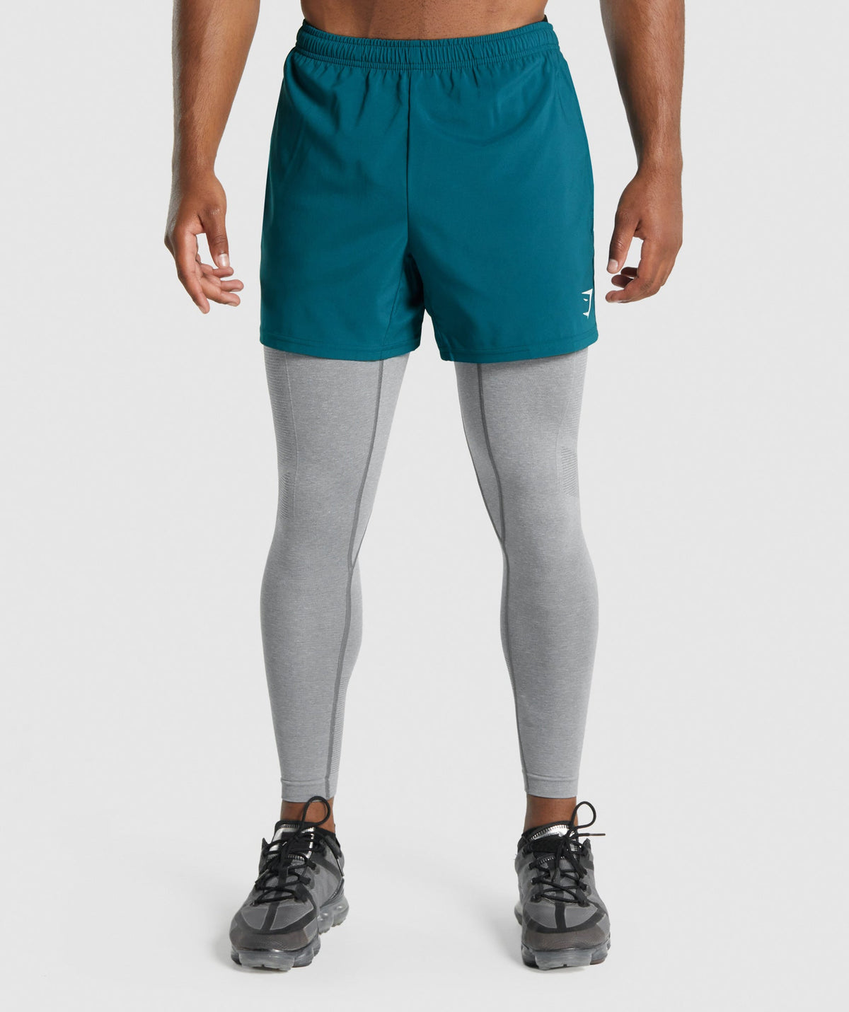 Gymshark Vital Seamless Tight - Charcoal Grey Marl - 6