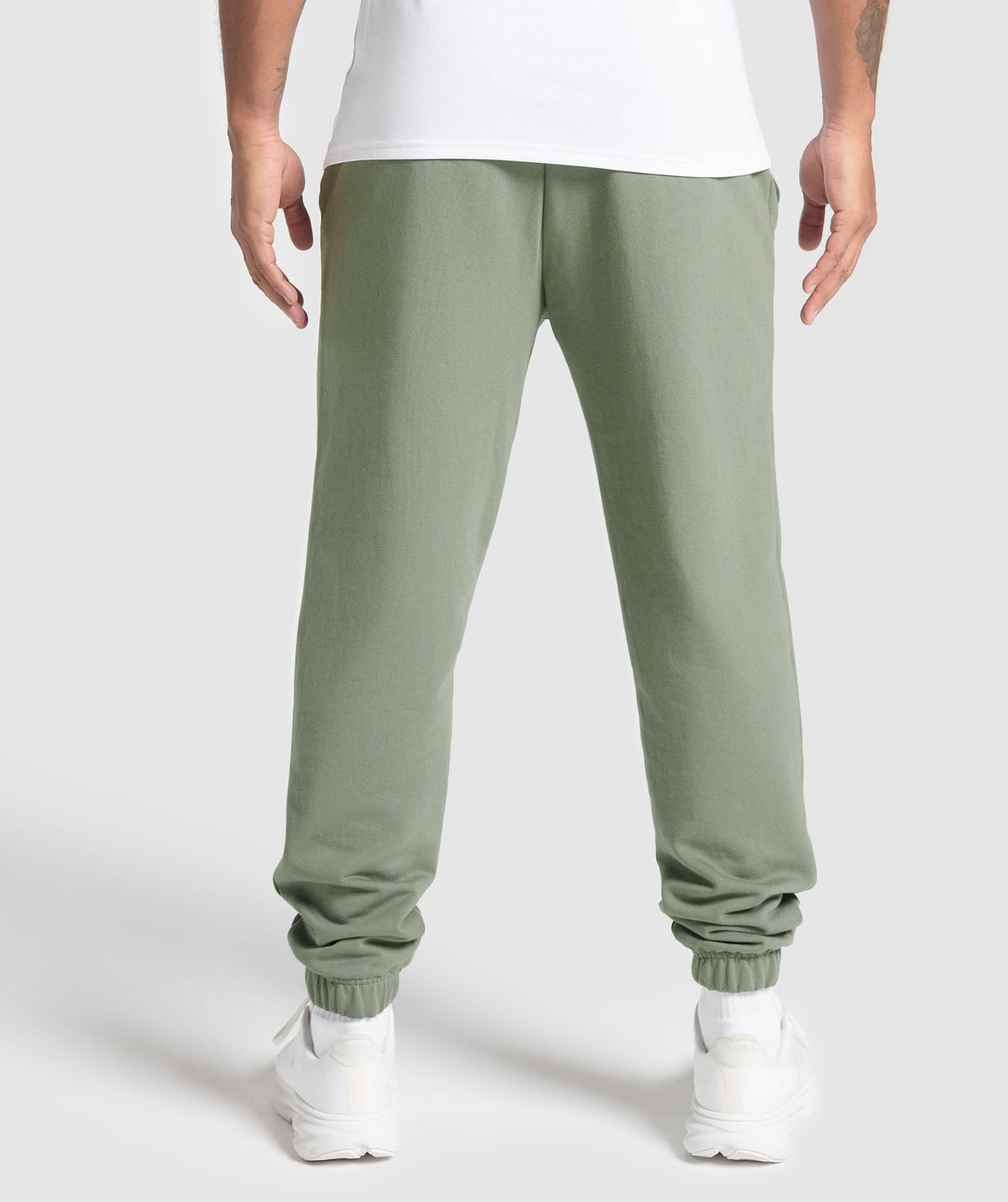 Gymshark Running Graphic Joggers - Unit Green - 2