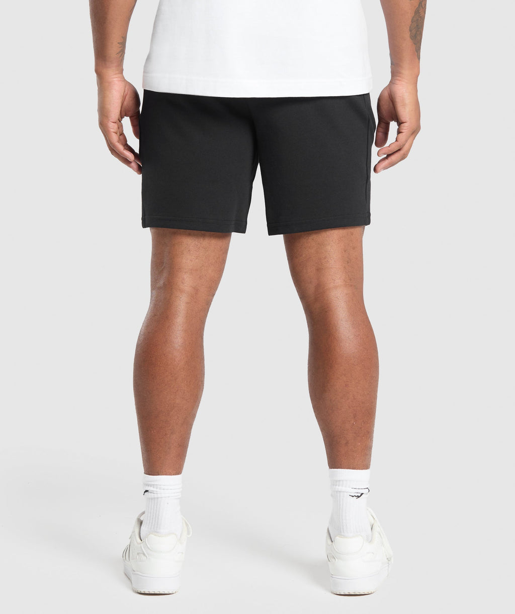 Gymshark Interlock Tech 6" Shorts - Black - 2