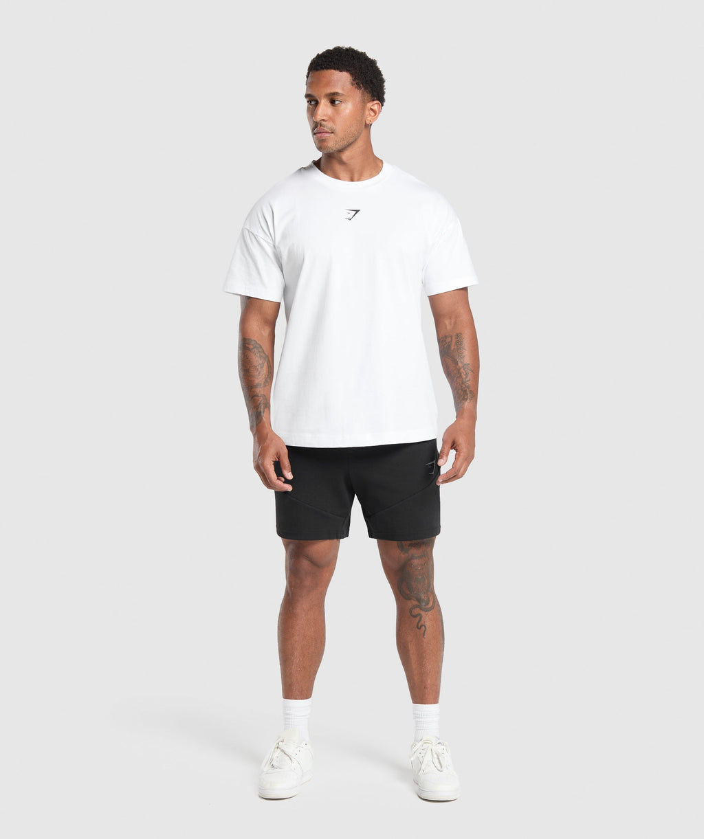 Gymshark Interlock Tech 6" Shorts - Black - 3
